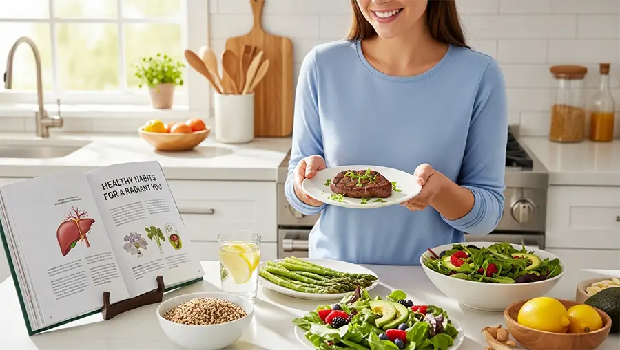 پاکسازی کبد برای پوست